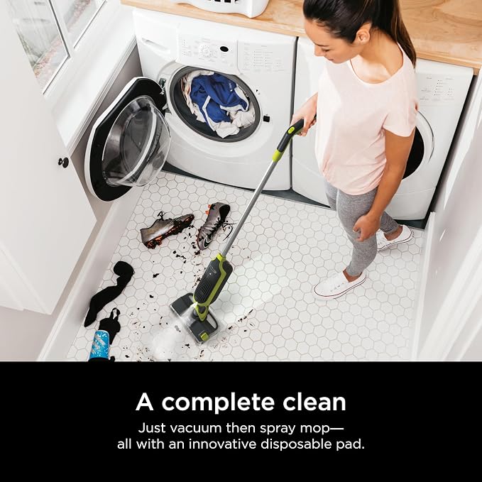 Shark VACMOP Cordless Hard Floor Vacuum Mop Includes 2 Disposable VACMOP Pads - Image 5