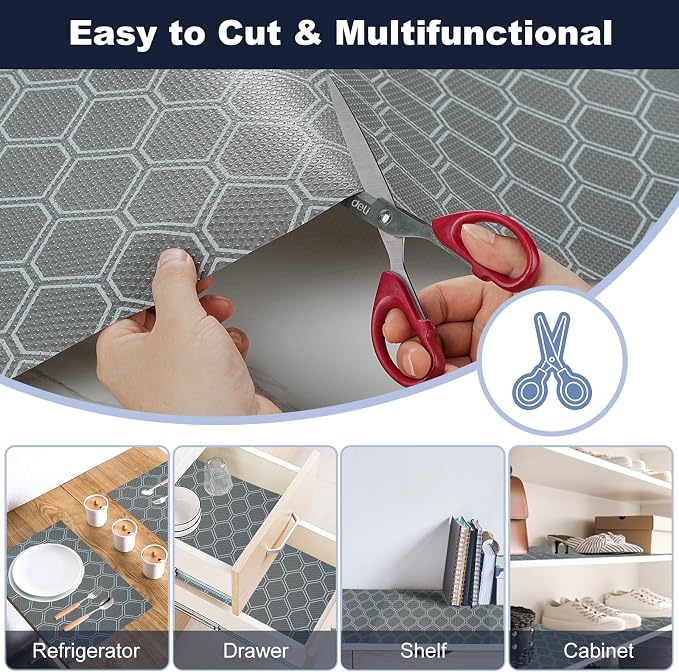 Non Adhesive Shelf Liner, Waterproof Drawer Liners - Image 2