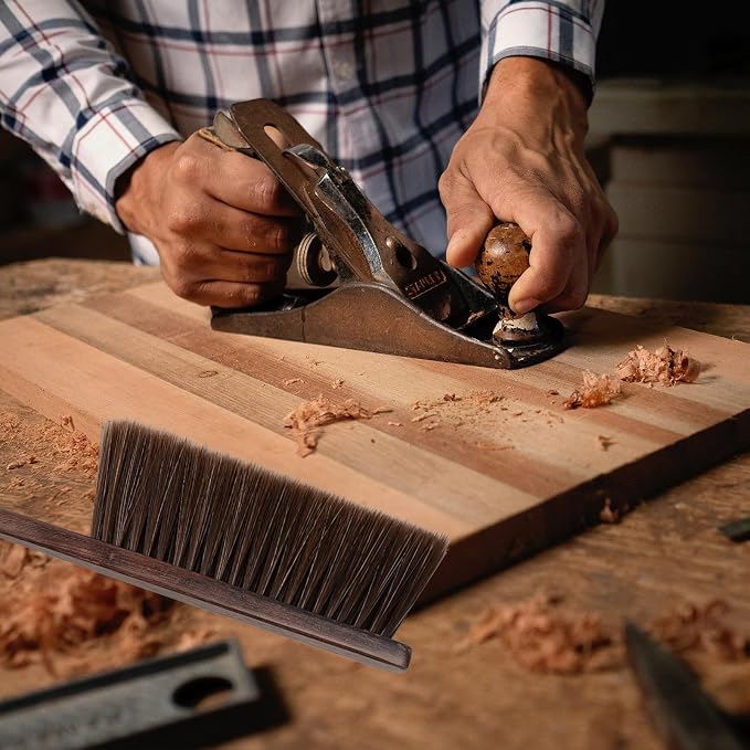 Woooden Hand Broom Dust Brush Bench Brush - Image 6