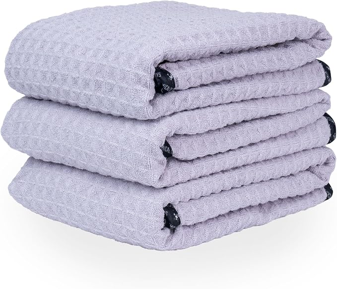 Chemical Guys Waffle Weave for Home & Auto Glass, Mirrors & More, Lavender by ChemicalGuys