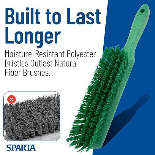 SPARTA Handheld Soft Counter Brush 8 Inch Bristle Span, Countertops, and - Image 7