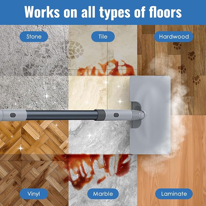 FEPPO Steam Mop & Handheld Steam Cleaner - Image 5