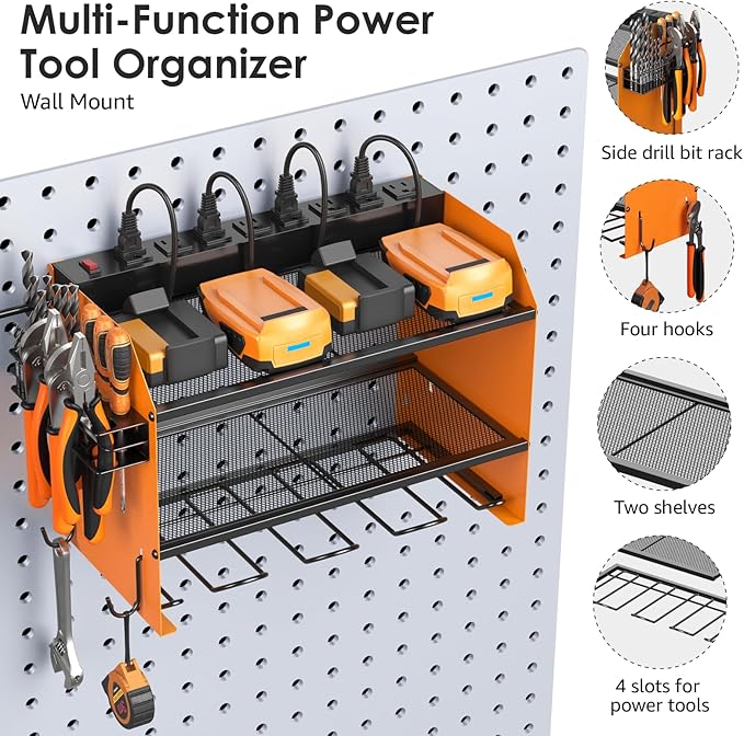 CCCEI Set Power Tool Organizer Wall Mount - Image 5