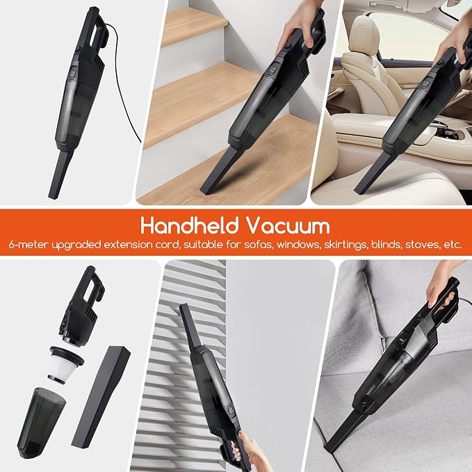 Lightweight Vacuum Cleaners for Home, Unique Vacuum and Mop Combo - Image 5