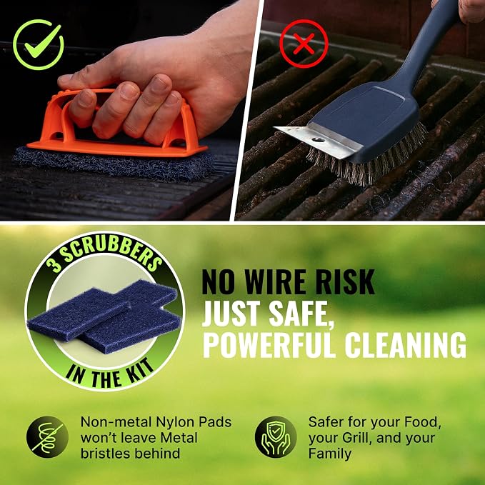 Citrusafe Complete Grill Cleaning Kit - Image 3