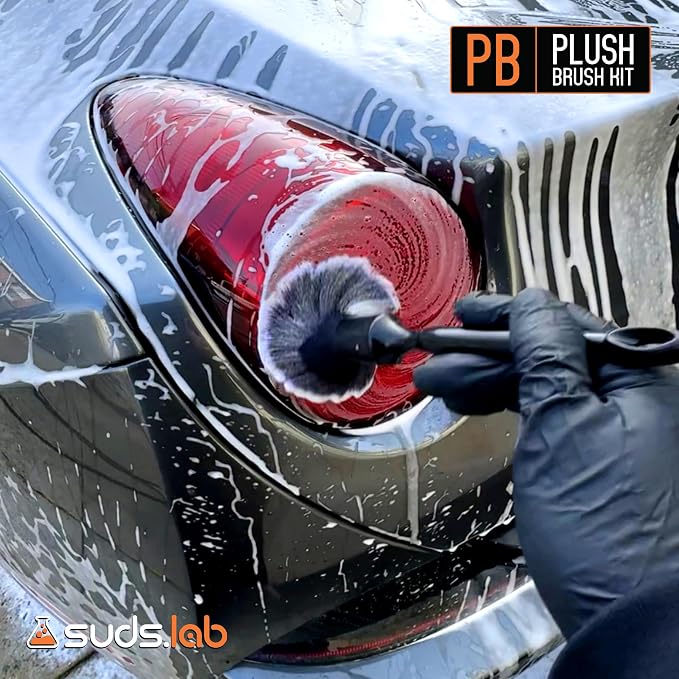 Suds Lab PB Plush Brush Kit 3 Pack- Ultra-Soft Synthetic Bristle Brushes - Image 6
