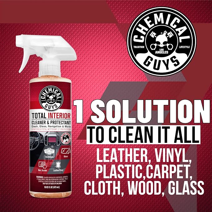 Chemical Guys SPI22516 Total Interior Cleaner & Protectant, 16 Fl Oz - Image 10