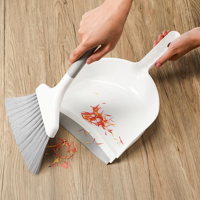 4 Sets Mini Dustpan and Brush Set Small Dustpan and Broom Set Portable Home - Image 5