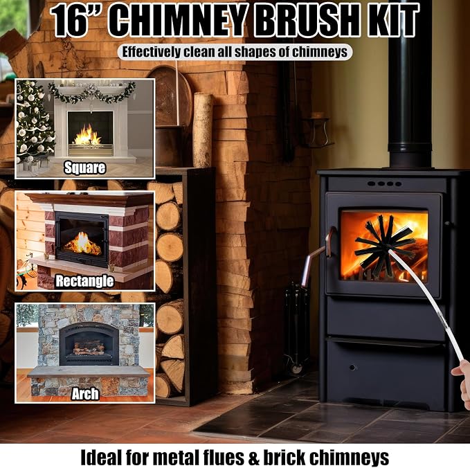 Wire Chimney Cleaning Brush - Image 6