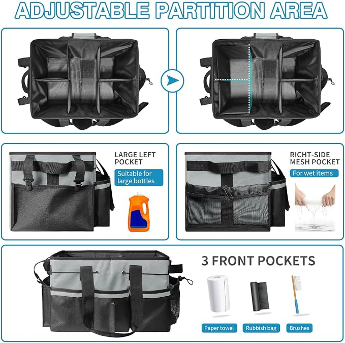 Cleaning Tool Organizer Bag - Image 3