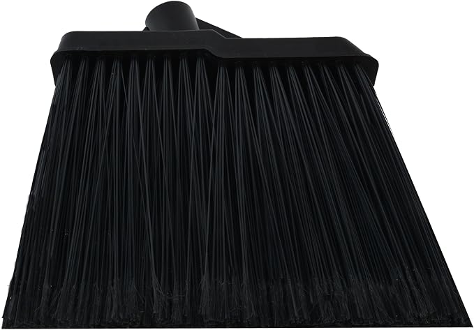 Janico 4051 Bristles Lobby Angle Broom, Flagged Bristles, Metal Handle - Image 3