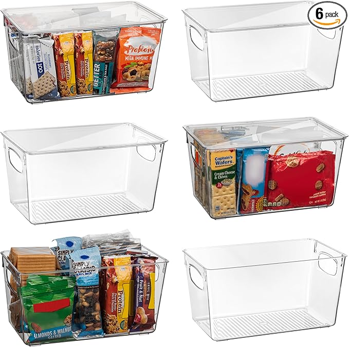 ClearSpace Plastic Pantry Organization and Storage Bins by ClearSpace