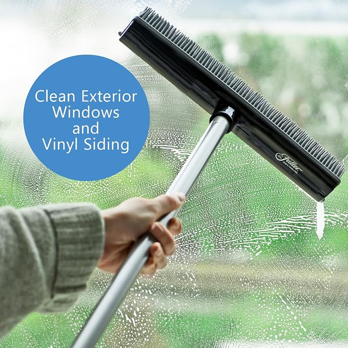 Fuller Brush Rubber Broom – for Carpets Floors Stairs Upholstery – - Image 6