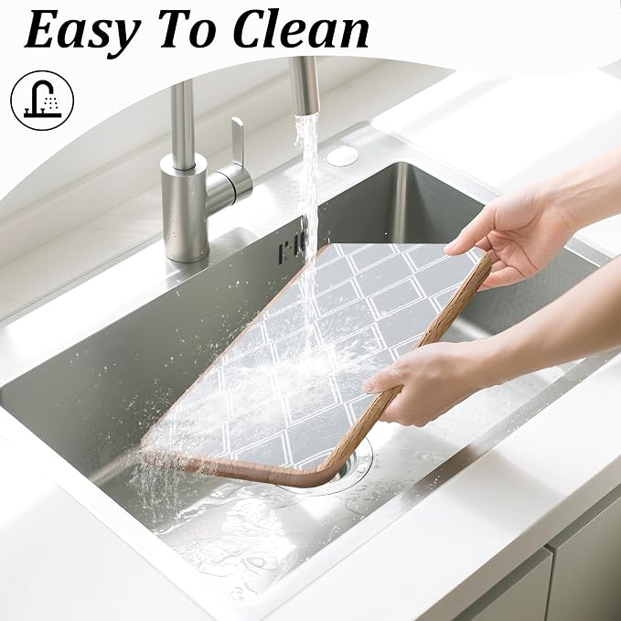 Kitchen Shelf Liner Non Slip 18 Inch X 20 FT Cabinet Liners - Image 5