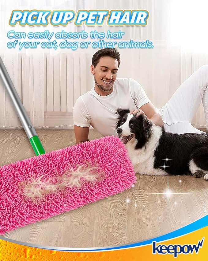 Reusable Microfiber Mop Pads for Swiffer - Image 4