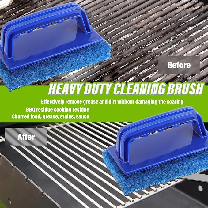 5 Pack Electric Cleaning Brush Pad Kitchen Bathroom Household Cleaning Pad - Image 5
