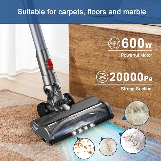 Intercleaner Corded Vacuum Cleaner, 20KPa Powerful Suction - Image 3