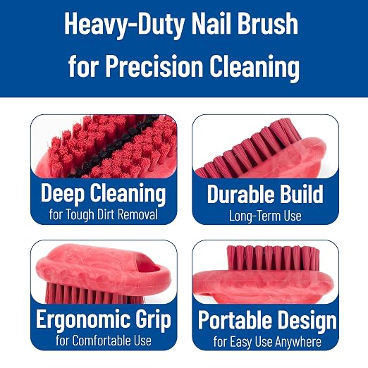 SPARTA 5 Inch Hand and Nail Brush - Image 3