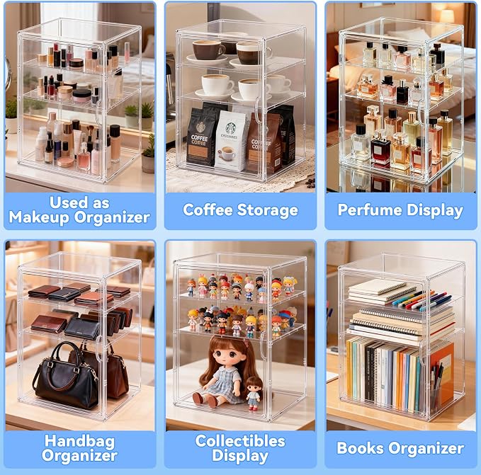 Baby Bottle Organizer for Countertop, X-Large Clear Bottle Storage Organizer - Image 8