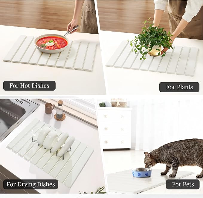 Diatomaceous Stone Dish Drying Mat - Image 4