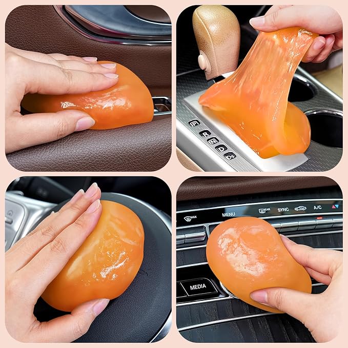 Car Cleaning Gel Car Cleaning Putty Car Putty Car Interior Cleaner Car Slime - Image 3