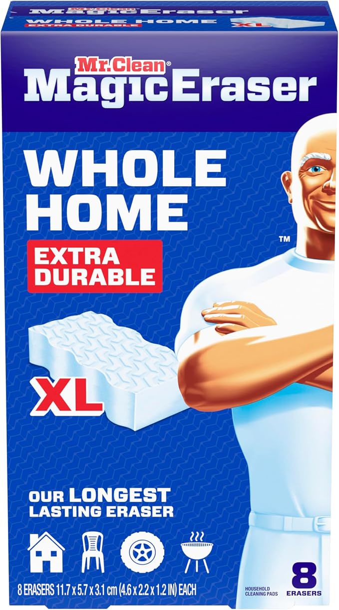Mr. Clean Magic Eraser Sponge, All Purpose Cleaner, Long Lasting Cleaning - Image 12