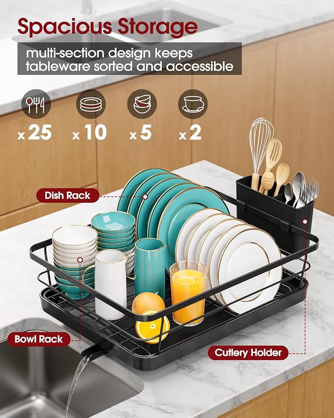 Stainless Steel Dish Drying Rack - Image 2