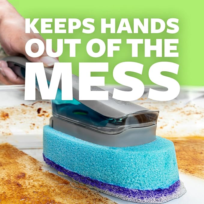 Scotch-Brite Soap Control Odor Resist Non-Scratch Dishwand - Image 9