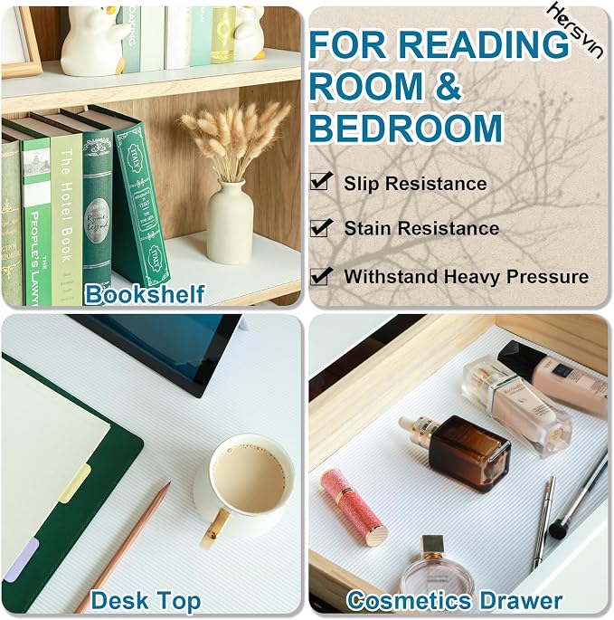 Shelf Liners 14 in x 20 ft EVA Drawer Mats, Non-Adhesive Cupboard Protector - Image 5