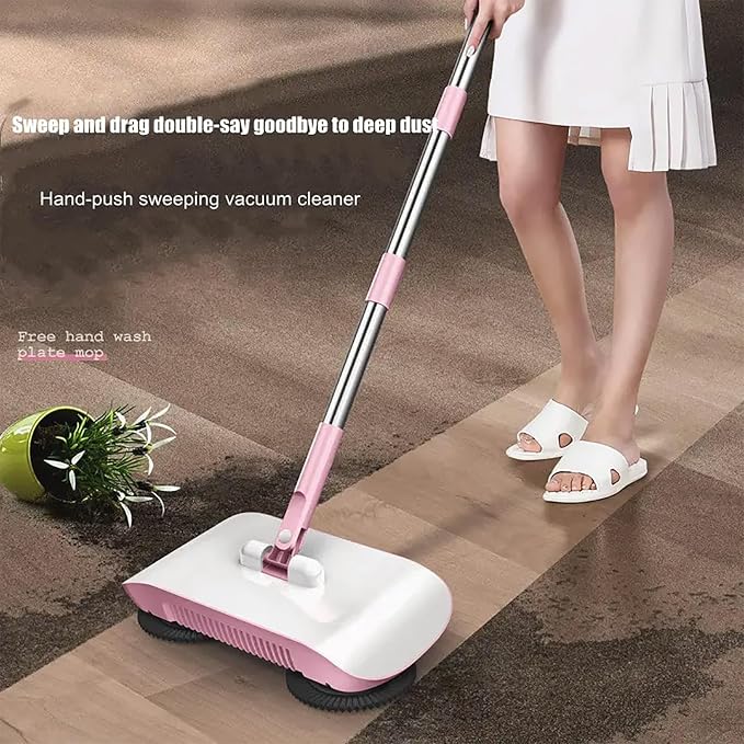 Hand Push Floor Sweeper, Push-Type Sweeping Machine - Image 2