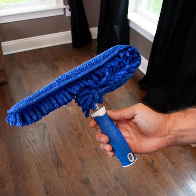 Unger Connect and Clean Microfiber Ceiling Fan Duster, Household Cleaning - Image 2