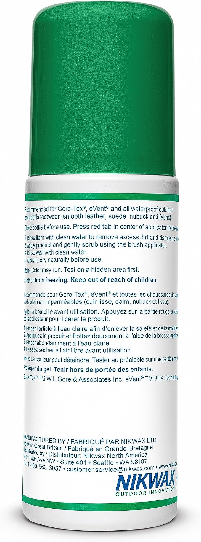 Nikwax Footwear Cleaning Gel, Shoe Care, Boot Cleaner - Image 2