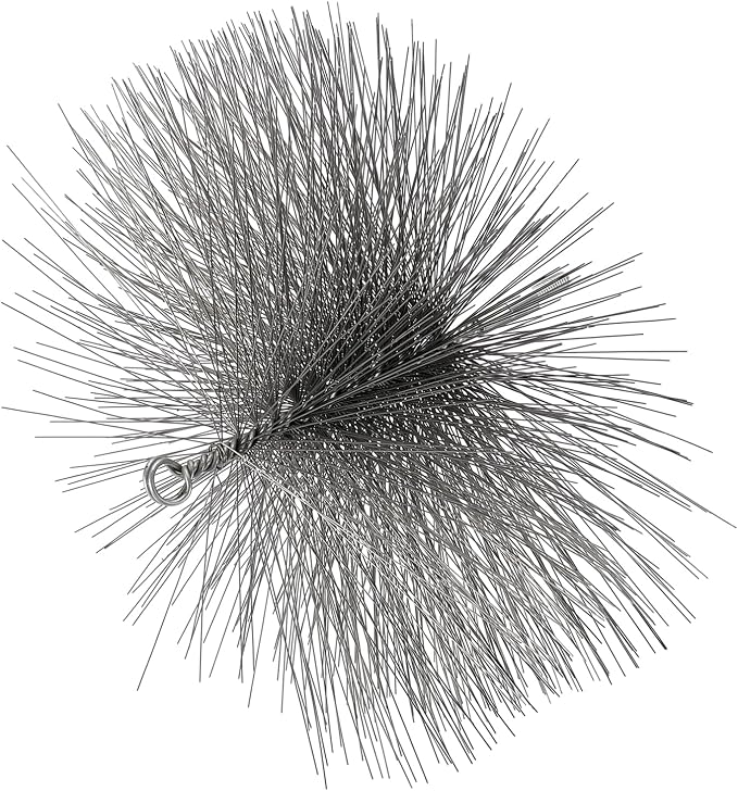 PATIKIL 9" Wire Chimney Cleaning Brush, Steel Round Chimney Sweep Brush by PATIKIL