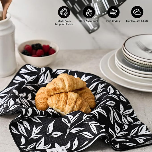 RECYCO Waffle Kitchen Towel Set of 2 - Image 2