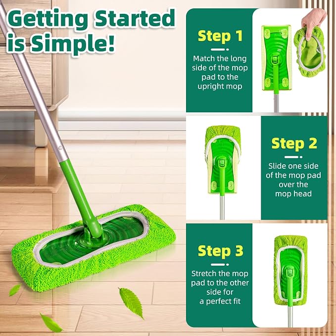 Reusable Mop Pads Compatible - Image 4