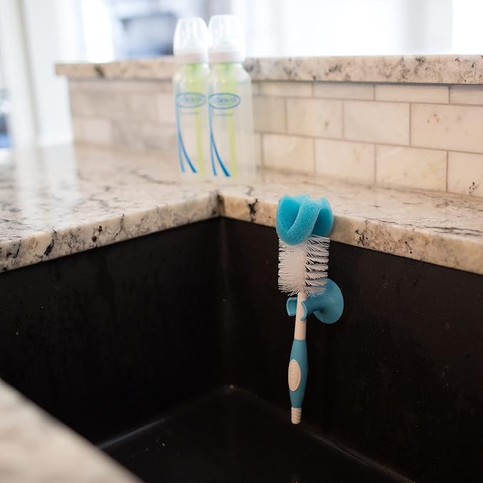 Dr. Brown's Reusable Sponge Baby Bottle Cleaning Brush - Image 3