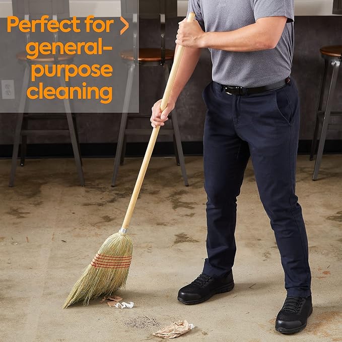 Professional 10" Standard Corn Broom - Image 5