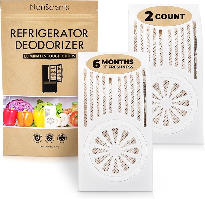 NonScents Refrigerator Deodorizer – Odor Eliminator by NonScents