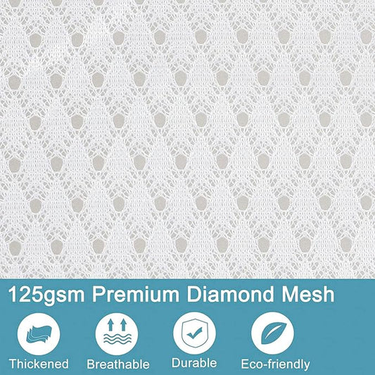 Polecasa 3Pcs Extra Durable 125g Diamond Mesh Laundry Bags - Image 2