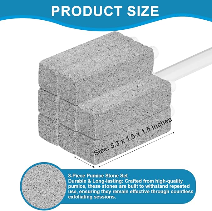 8 Packs Pumice Cleaning Stone - Image 3