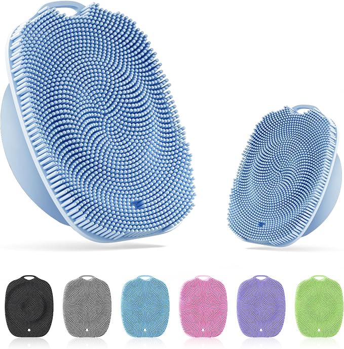 Soft Silicone Body Scrubber Gentle Like a Hand Exfoliating Your Skin and Build by ARIOSOX