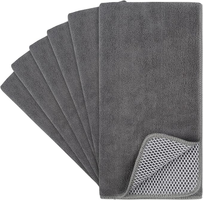 KinHwa Kitchen Washcloths for Dishes Absorbent Microfiber Dish Cloths Dish - Image 8