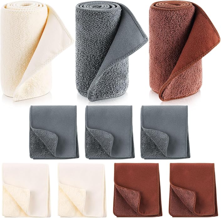 10 Pcs Shine Shoes Cloth Kit Polish Dauber Applicators Cleaning Leather Shoes by ZJoey
