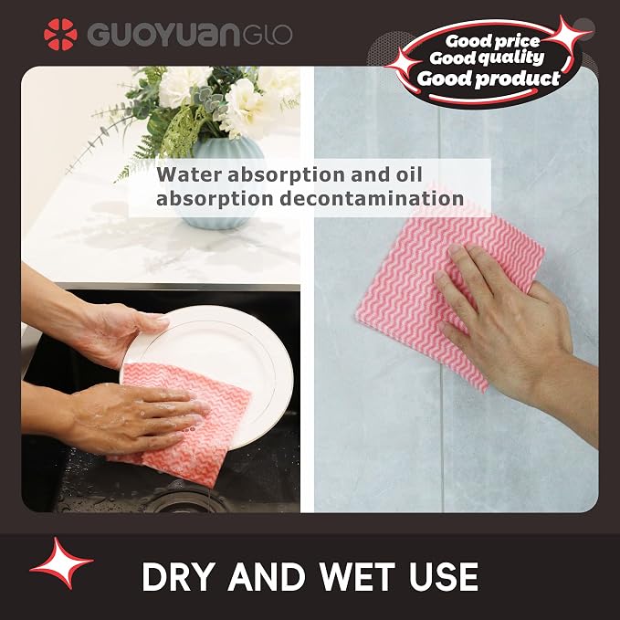Disposable Cleaning Cloths Reusable Dsih Cloths - Image 6
