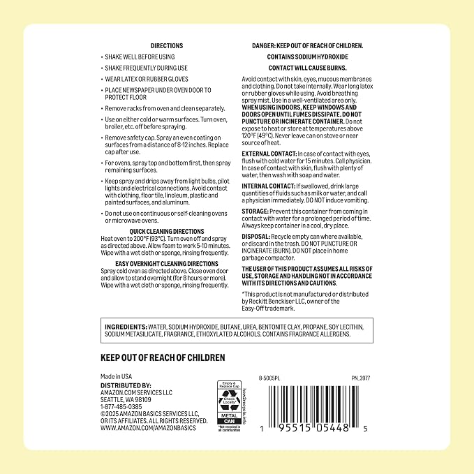 Amazon Basics Heavy Duty Oven Cleaner, 16 OZ - Image 4