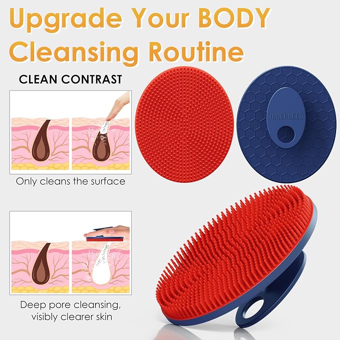 INNERNEED Magnetic Silicone Body Scrubber - Image 7