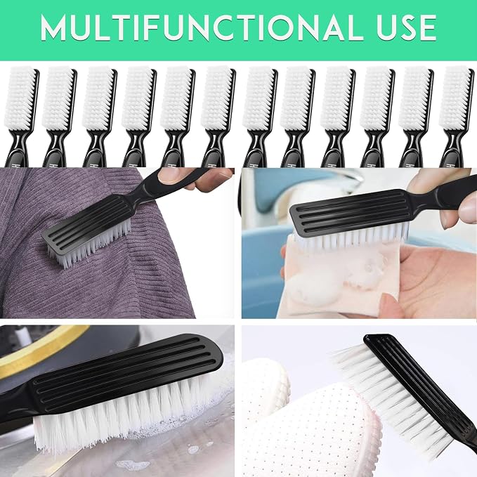 24 Pcs Handle Grip Nail Brush, HOFASON Hand Fingernail Cleaner Brush Manicure - Image 7