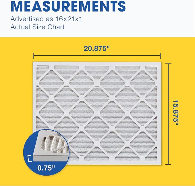 Aerostar 16x21x1 MERV 8-6 Count - Image 2