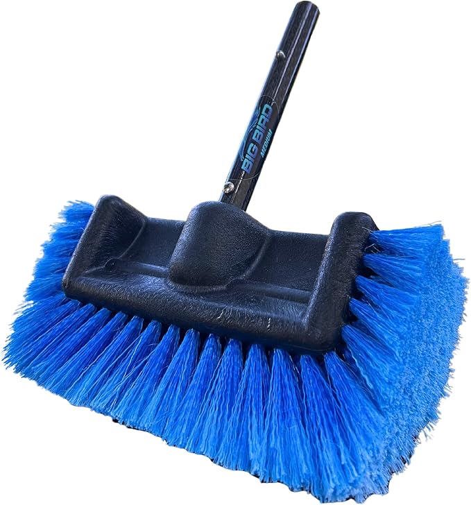 Big Bird Brush Blue Boat Deck Scrub Brush by TDMop