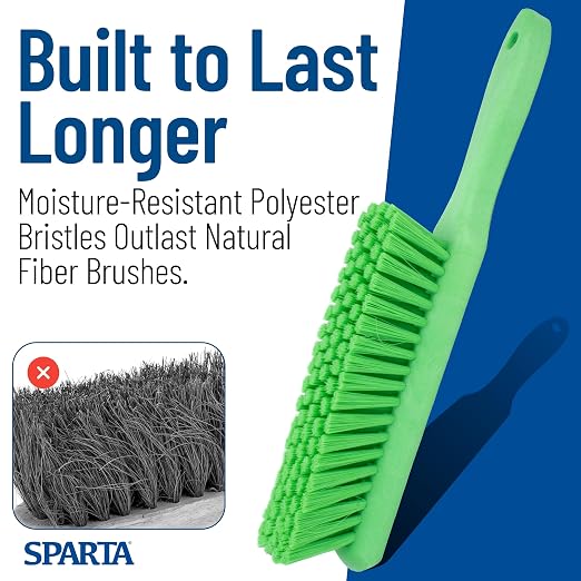 SPARTA Handheld Soft Counter Brush 8 Inch Bristle Span, Countertops, and - Image 7